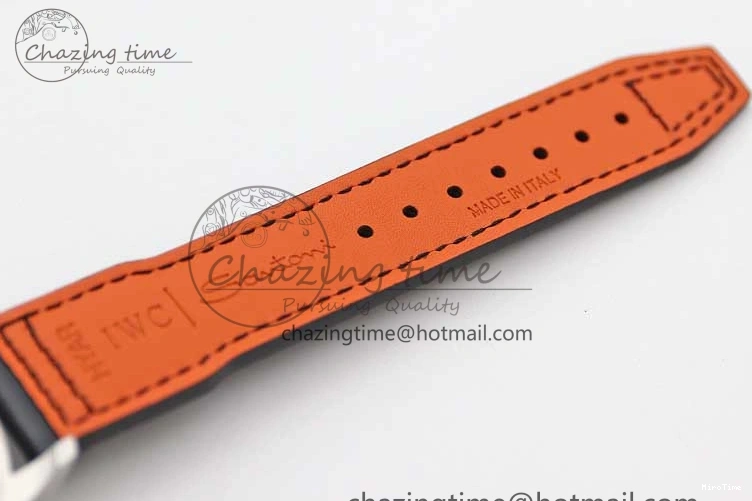 MIROTIME 0131 UrbanStyle Mark XVIII IW327012 SS M+F 1:1 Best Edition White Dial on Black Leather Strap A 7054